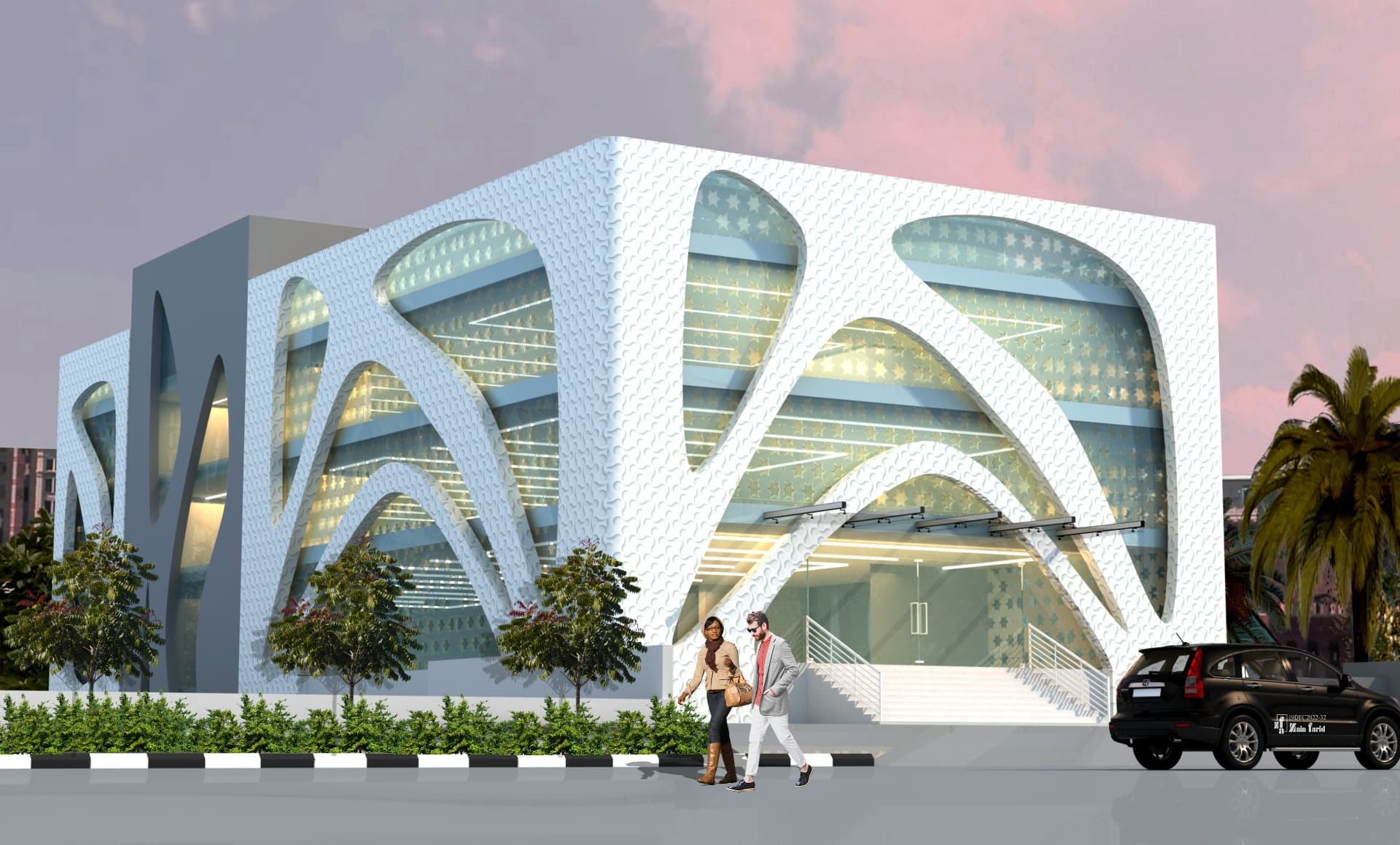 Parametric Commercial Building – Jubilee Hills